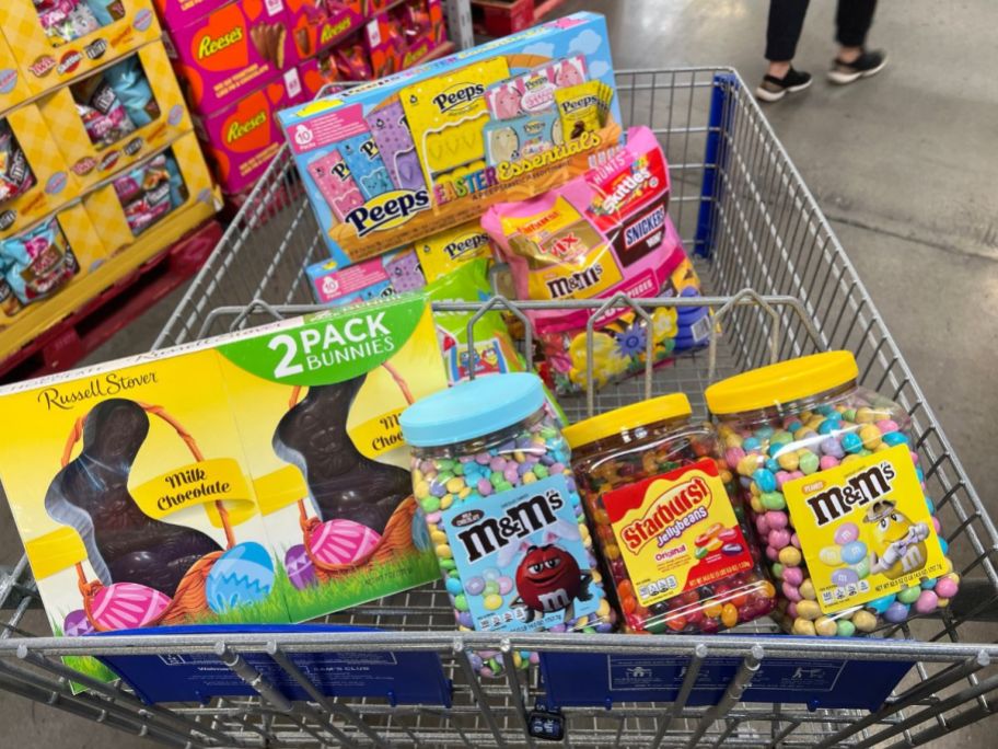 Sam's Club Cartful of Candy for Easter