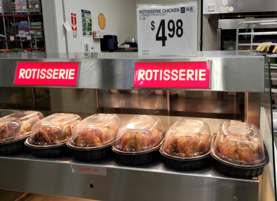 Rotisserie Chicken, one of our favorites at Sam's Club 
