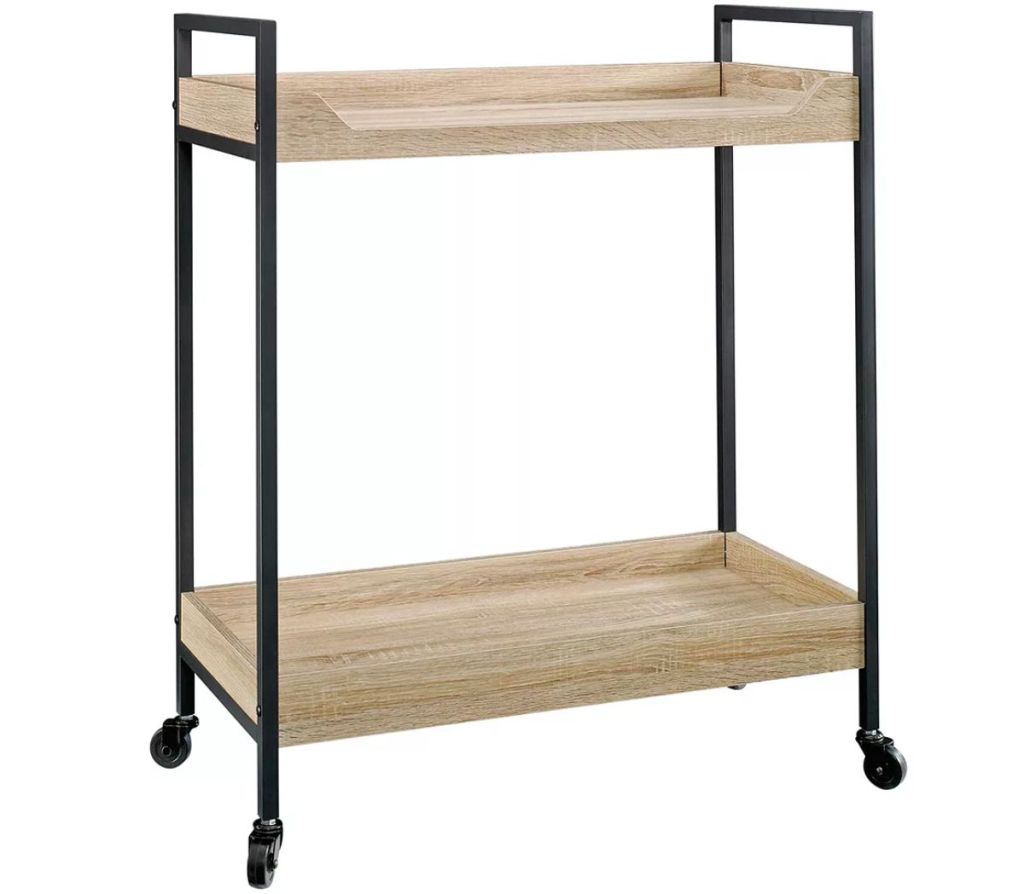 Sauder bar cart