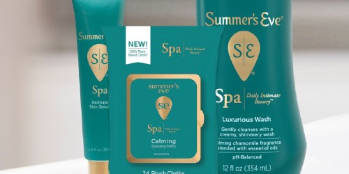 *NEW* 30% Off Summer’s Eve Spa Collection + Free $5 Target Gift Card