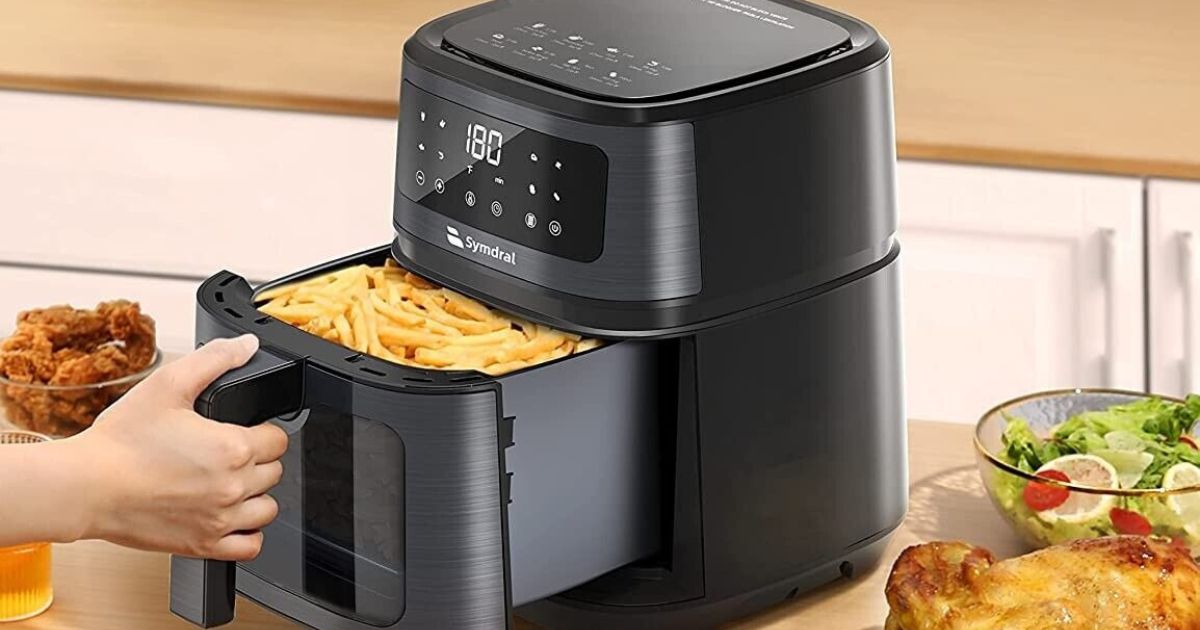Air Fryer, Taotronics 5.3 Quart with Viewing Window, 8-in-1