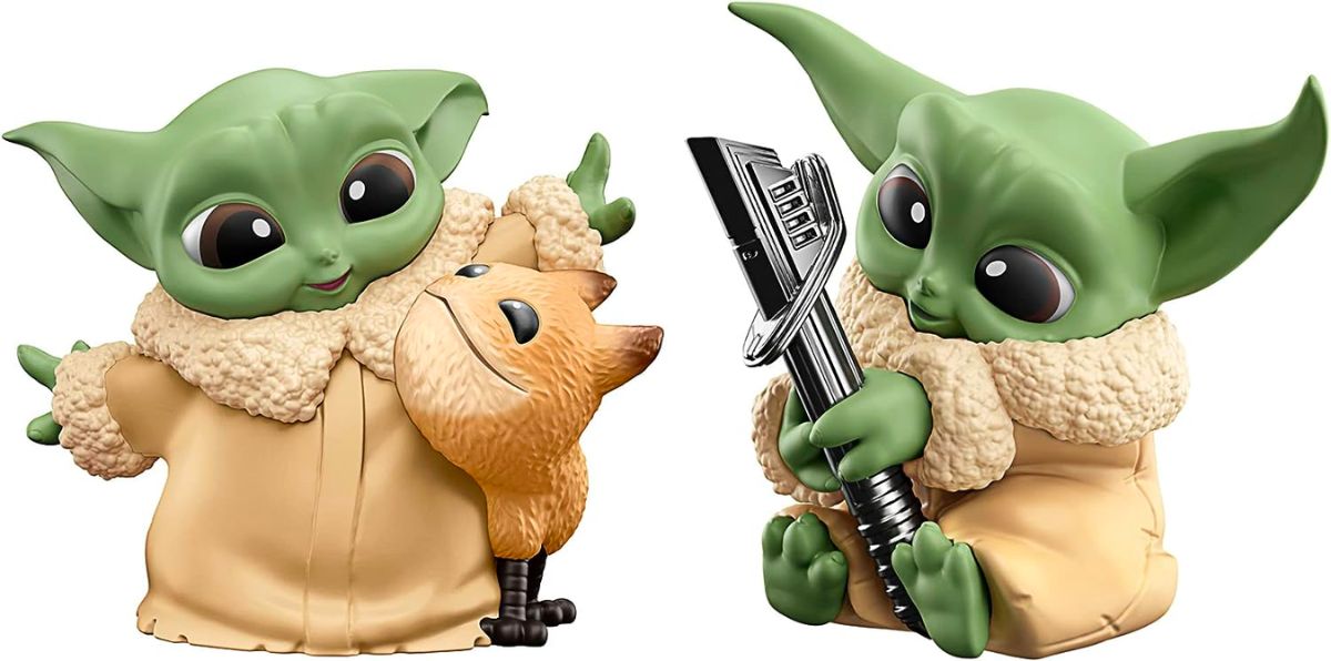 The Bounty Collection Series 5, 2-Pack Grogu Figures stock images