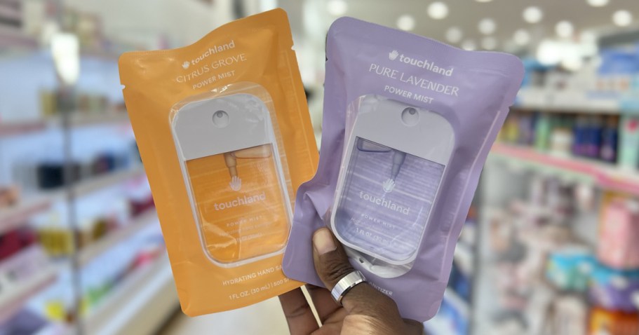 Buy 3, Get 1 Free Touchland Hand Sanitizers at Target = Just $7.49 Each!