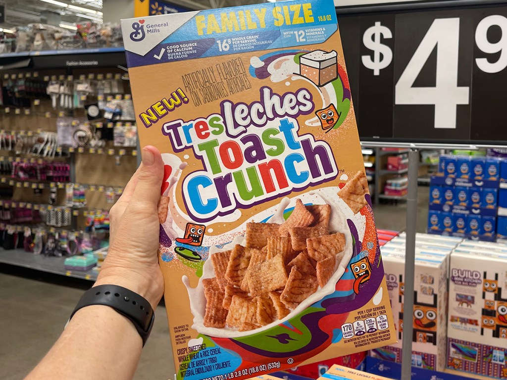 Tres Leches Toast Crunch Family Size Cereal