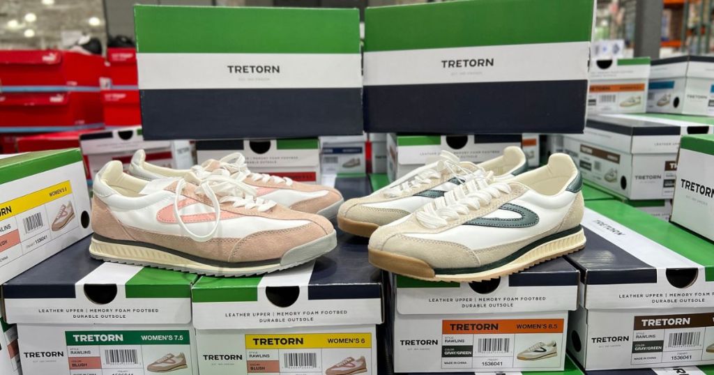 Tretorn Shoes for women at Costco