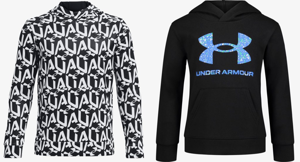 graphic under armour hoodies