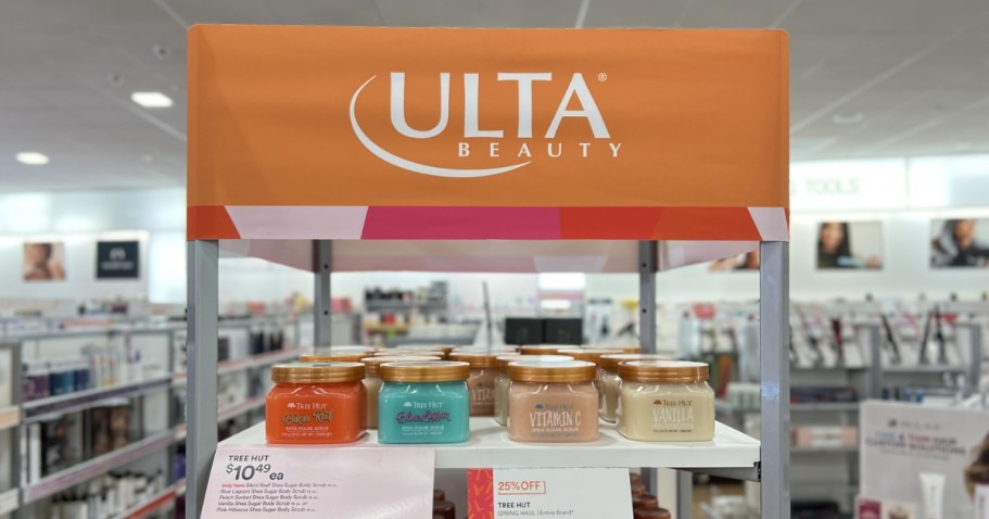 Up to 50% Off ULTA Spring Haul Sale | Tree Hut, Tarte, IT Cosmetics & More