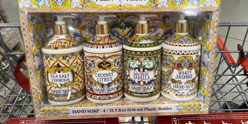 Villa Flora Hand Soap 4-Pack Just $11.99 at Costco