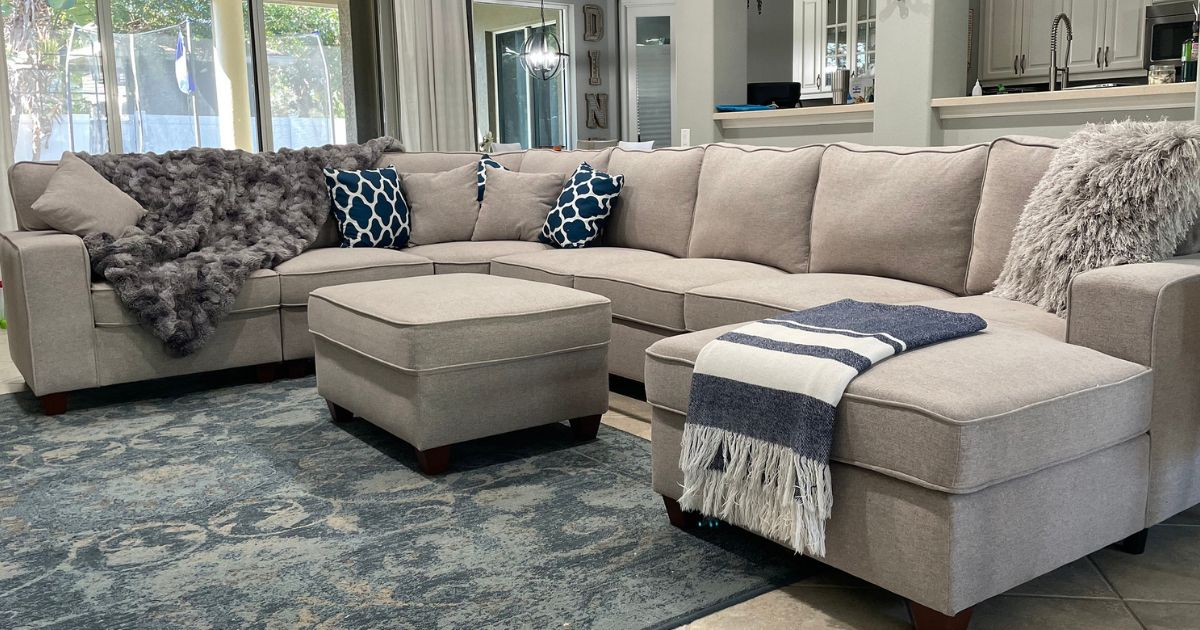 HUGE 8-Piece Sectional Couch JUST $1,079.99 Shipped (Better Than Wayfair Way Day Price!)