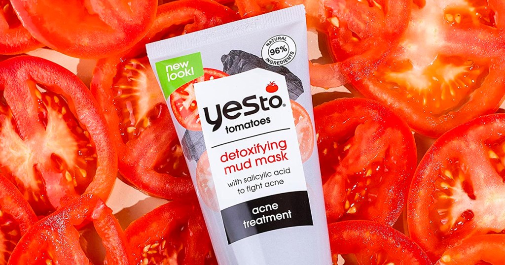 Yes To Tomatoes Detoxifying Charcoal Mud Mask 2-oz Tube
