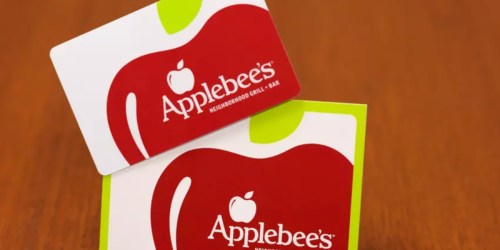 TWO Free $10 Applebee’s Gift Cards w/ $50 Gift Card Purchase