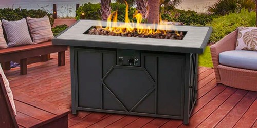 Up to 70% Off Outdoor Fire Pit Tables on Wayfair.com | Prices from $179.99 Shipped (Reg. $600)