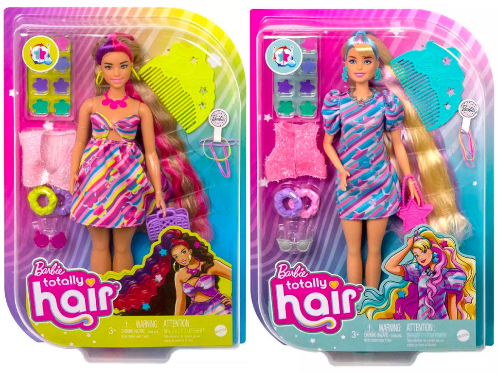 barbie totally hair dolls 