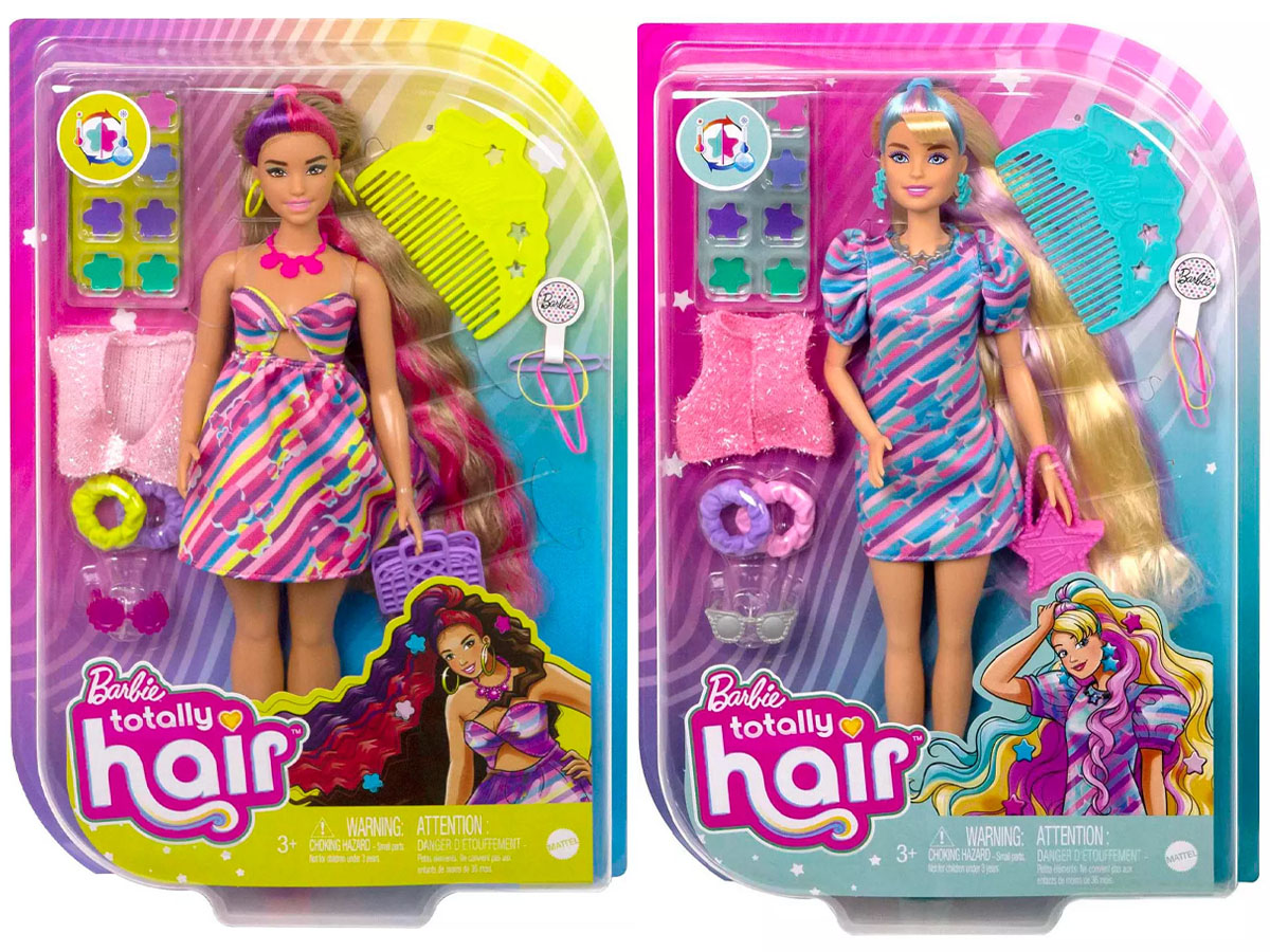 barbie totally hair dolls 