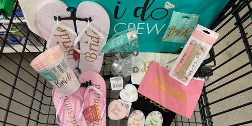 Dollar Tree Bridal Party Gifts Only $1.25 | Flip-Flops, Totes, + More!