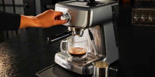 GO! Calphalon Espresso Machine w/ Steam Wand Only $175.99 Shipped on BestBuy.com (Reg. $350)