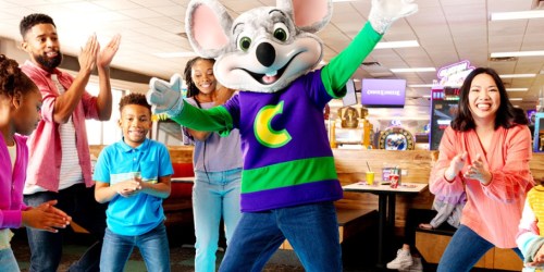 Last Chance to Score Chuck E. Cheese 60-Minute Unlimited Play Pass for JUST $19.99
