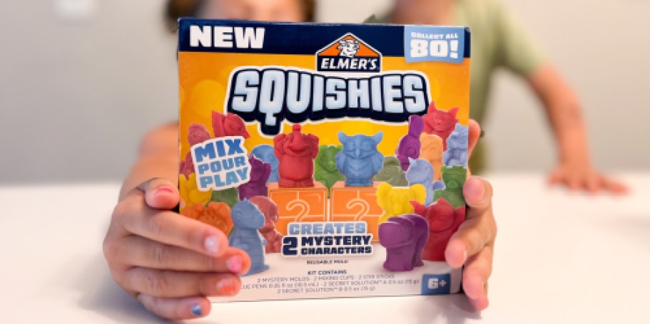 Elmer’s Squishies Two Character Kit Only $9 on Amazon (Reg. $17)