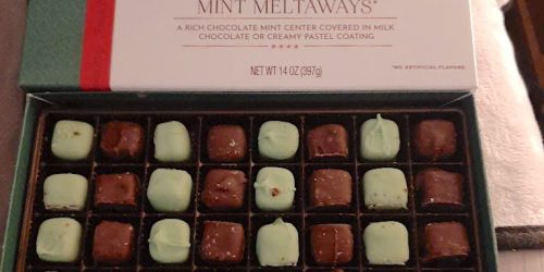 Fannie May Chocolates Mint Meltaways 14oz Box Only $11.45 Shipped on Amazon (Reg. $22) + More