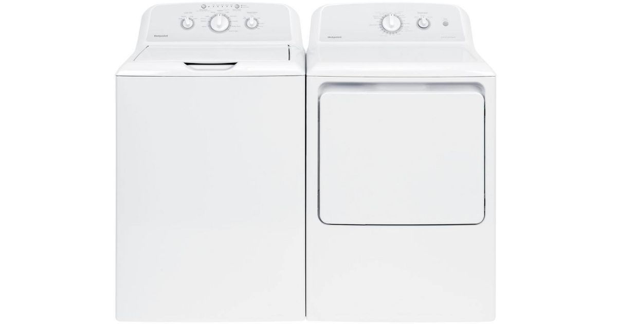 hotpoint washer and dryer set 2