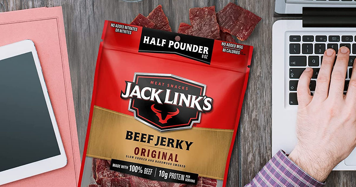 Jack Link’s Beef Jerky 8oz Bag Only $7.82 Shipped on Amazon