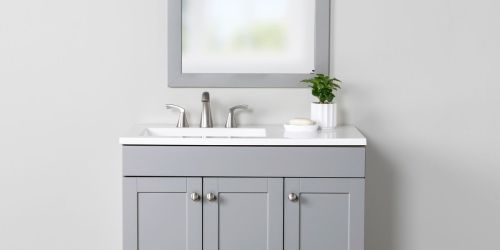 Up to 45% Off Lowe’s Bathroom Vanities | Vanity w/ Marble Top Only $249 Shipped (Reg. $499)