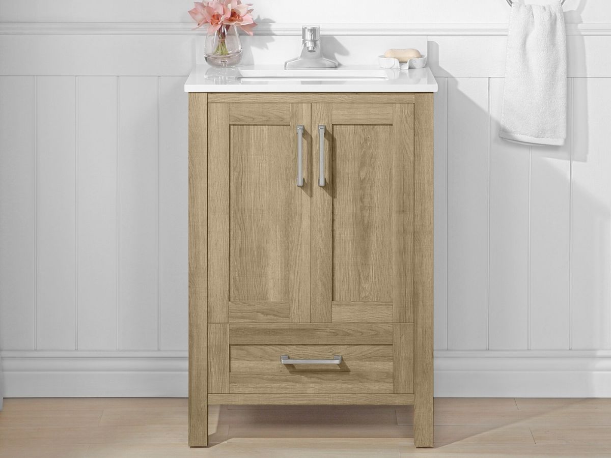 Up To 45 Off Lowe S Bathroom Vanities Vanity W Marble Top Only 249   Lowes Vanity 16 