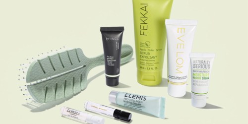 Macy’s April Beauty Box Only $15 Shipped ($59 Value!) | Includes Hair Brush & 7 Deluxe Samples