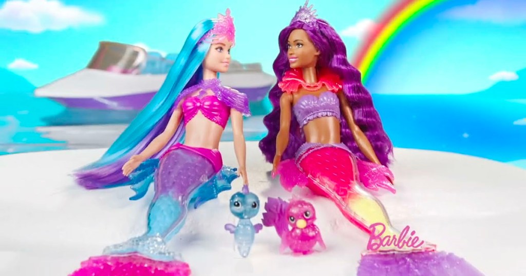 brooklyn and malibu mermaid barbie dolls