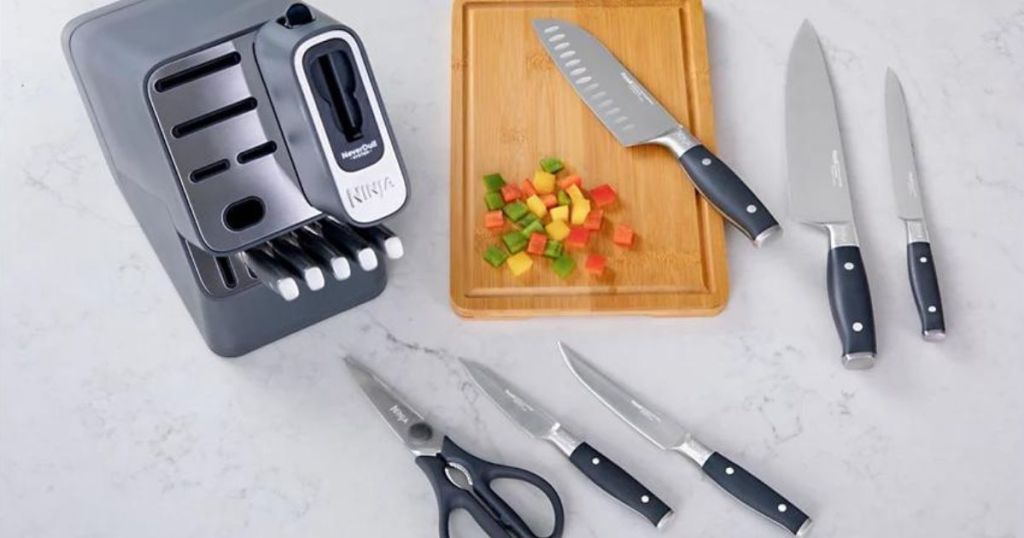 40 Off Ninja Foodi NeverDull Stainless Steel Knife Set on