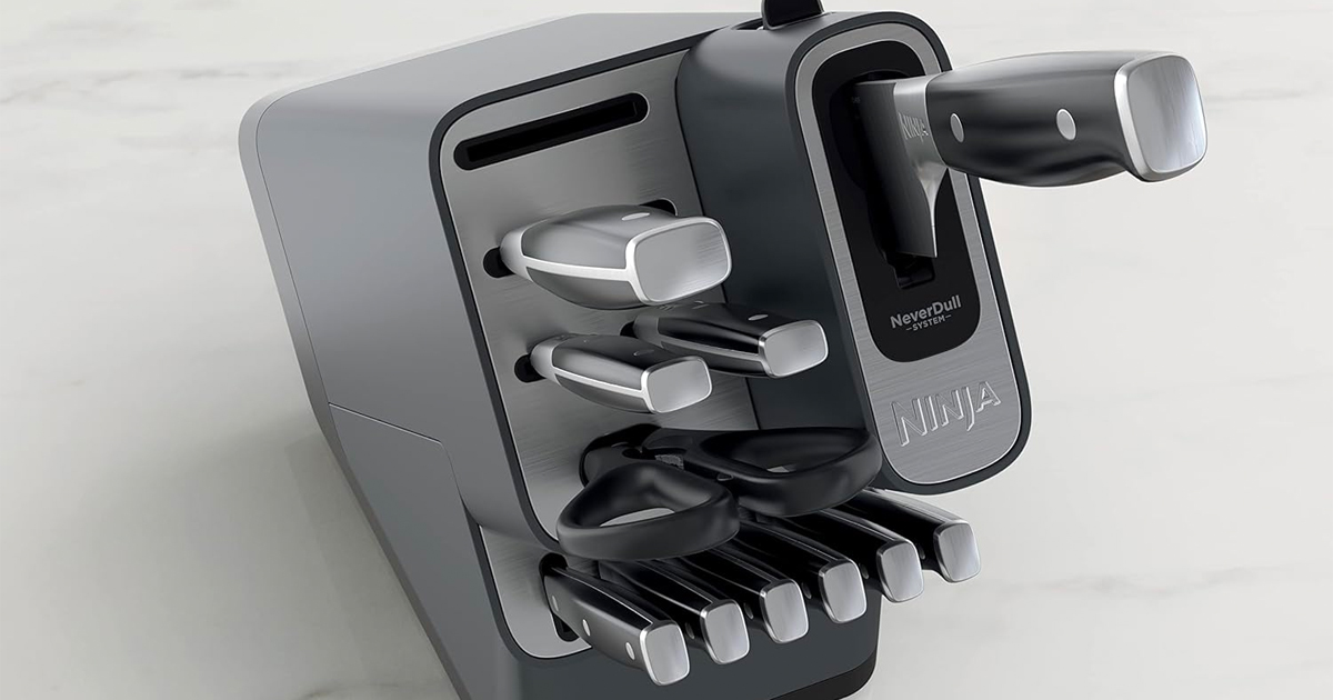 Ninja Foodi NeverDull Stainless Steel Knife Set Only 179.99 Shipped on
