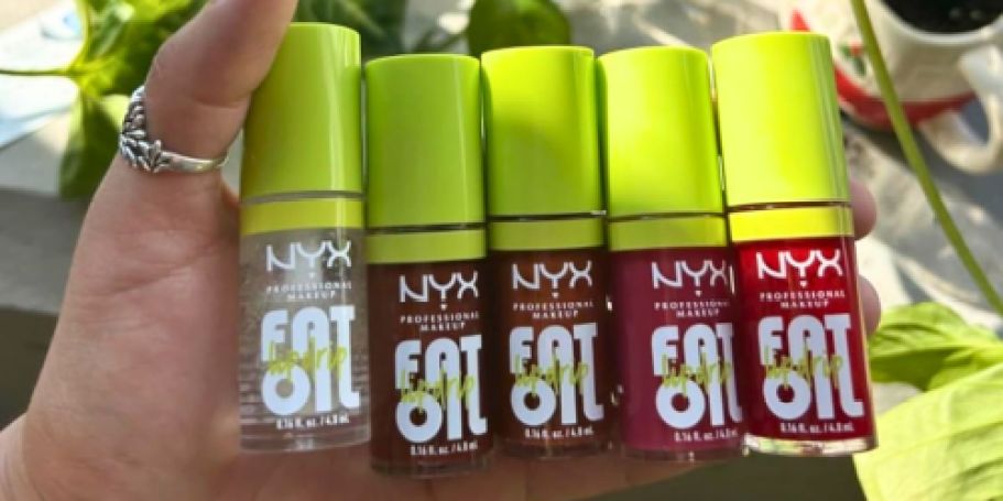 NYX Fat Lip Oil Just $7.62 Shipped on Amazon (RARE Price Drop!)
