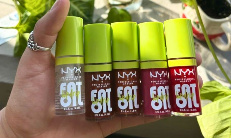 NYX Fat Lip Oil Just $7.62 Shipped on Amazon (RARE Price Drop!)
