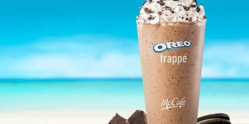 NEW McDonald’s Menu Items | McCafé Oreo Frappé, Frozen Hawaiian Punch & More
