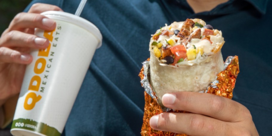 FREE QDOBA Burrito on 11/27 | Just Dress Like a Burrito