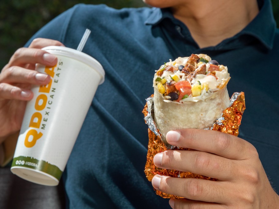 FREE QDOBA Burrito on 11/27 | Just Dress Like a Burrito