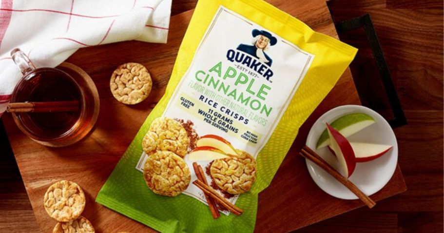 Quaker Rice Crisps 15-Count Variety Pack Only $7.59 Shipped on Amazon