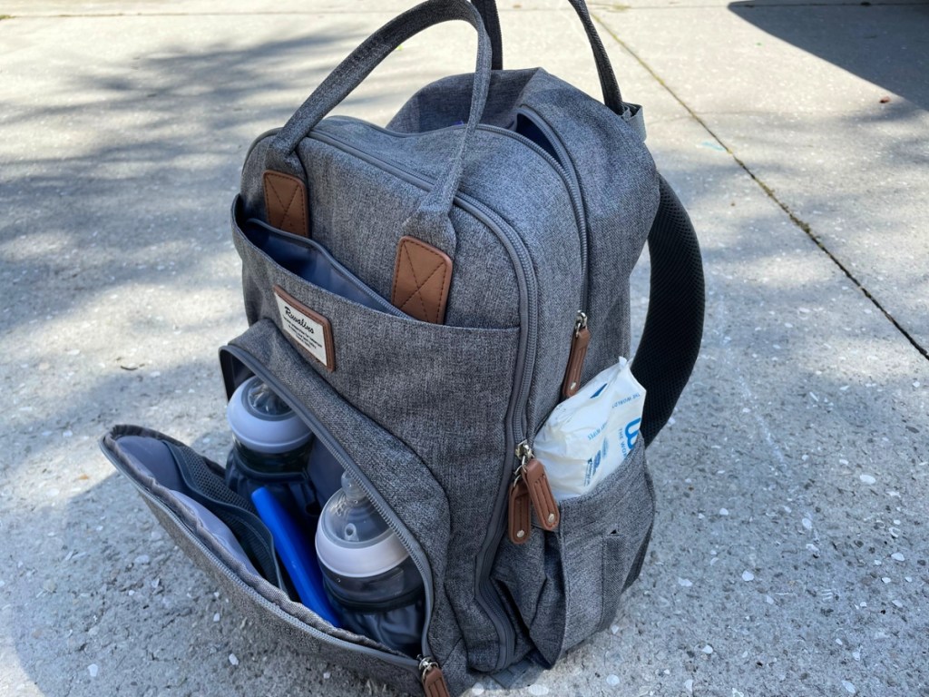 ruvalino diaper bag backpack