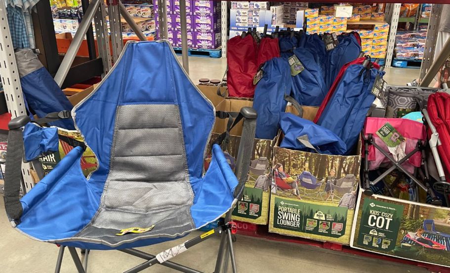 Sma’s Club Swing Lounger Chairs Just $29.98 | Easy to Set Up + Storage Bag Included