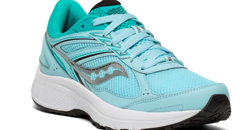 sacony running shoes cohesion in mint
