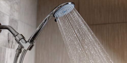 High Pressure Handheld Shower Head Just $15.73 Shipped on Amazon | 5ft Hose & 3 Spray Settings