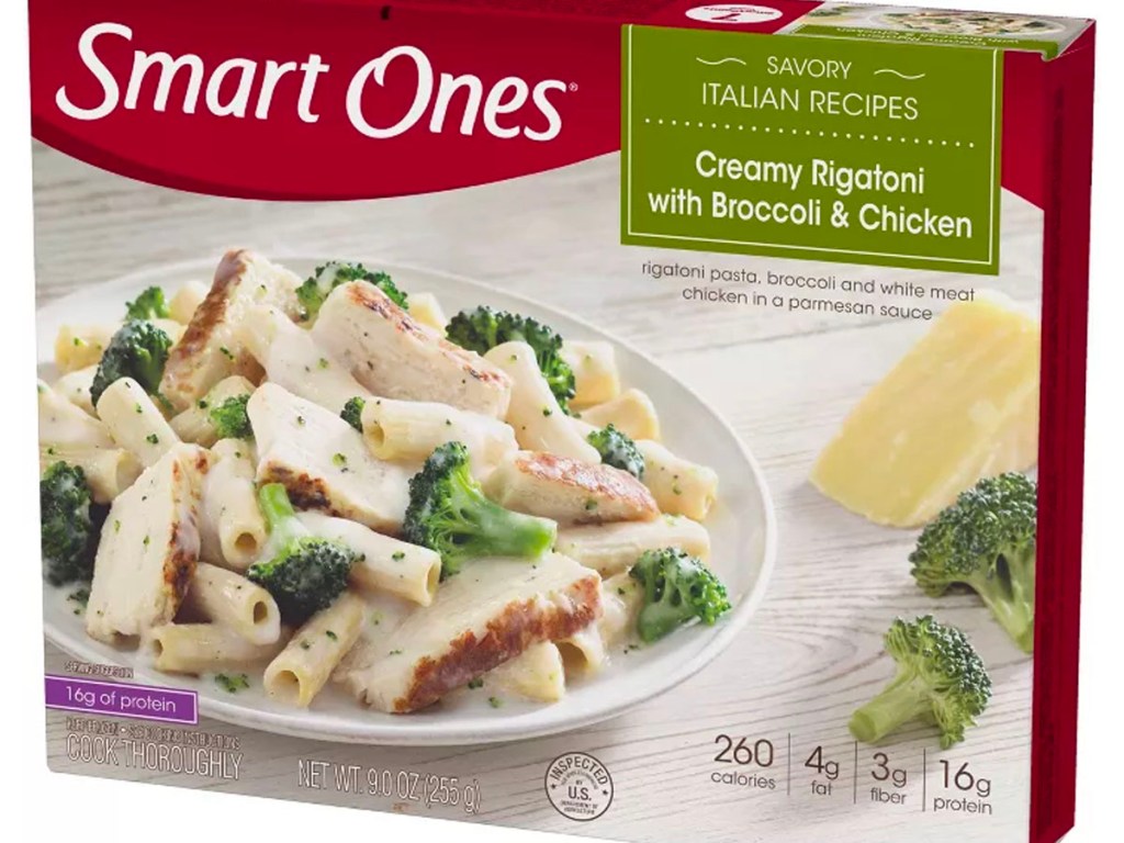 smart ones creamy broccoli and chicken frozen meal