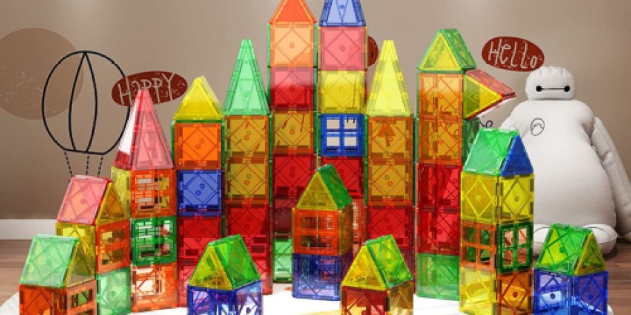 Magnetic Building Tiles Set Just $9.99 on Amazon (Reg. $25)