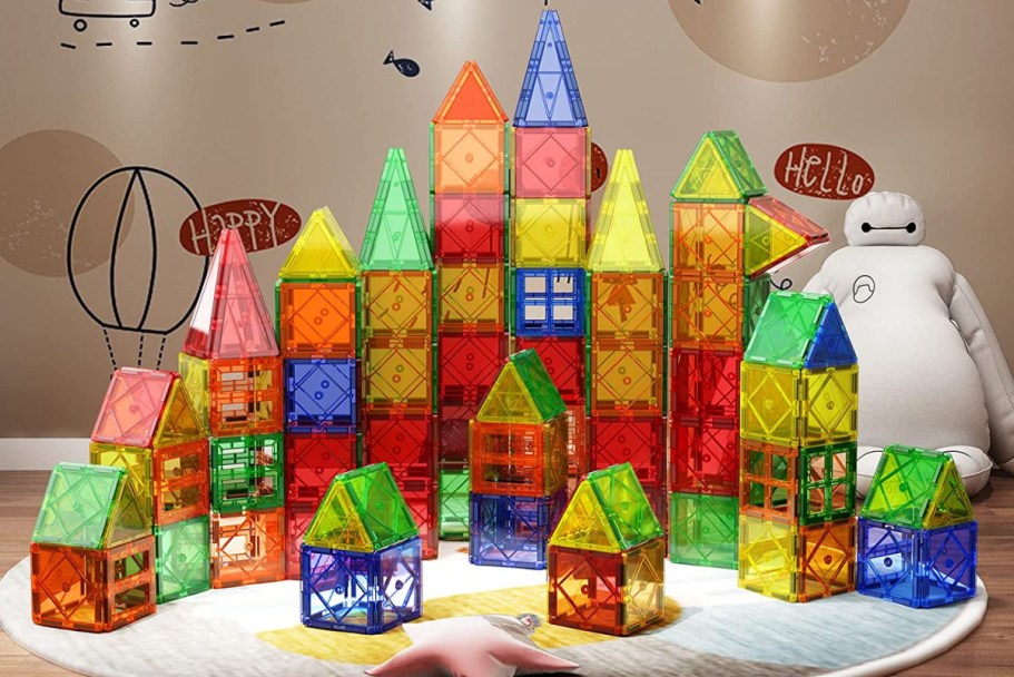 Magnetic Building Tiles Set Just $9.99 on Amazon (Reg. $25)
