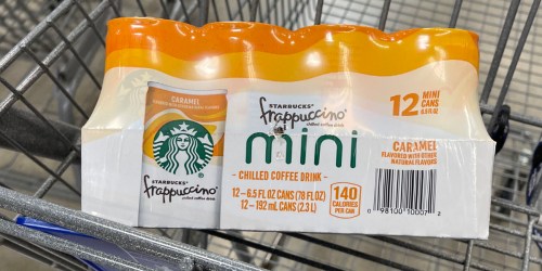 Starbucks Mini Caramel Frappuccino 8-Pack Only $10.43 Shipped on Amazon