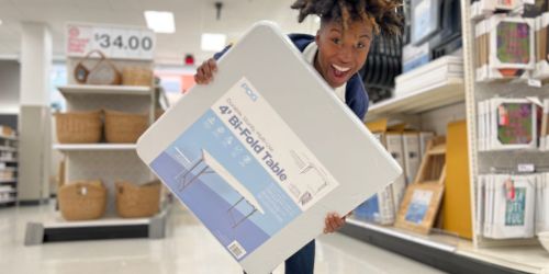 Target Folding Tables from $29.99 (Perfect for Graduation Party Or Backyard BBQs!)