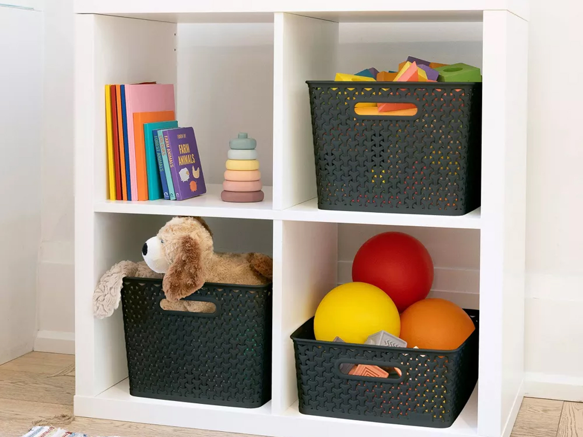 Target Storage Sale Decorative Weave Baskets from 3 Hip2Save