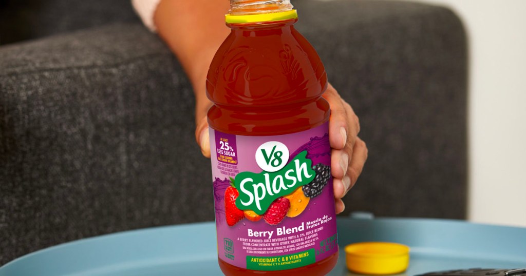 V8 Splash Berry Juice 12Pack Only 15.29 Shipped on Amazon (Regularly