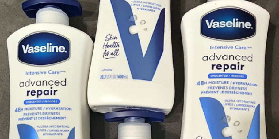 Vaseline Body Lotion 3-Pack Only $11.55 Shipped on Amazon (Just $3.85 Each)