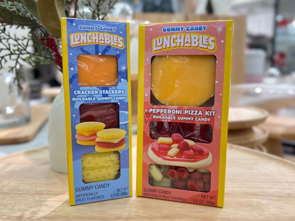 Lunchables Snack Food Themed Gummy Candy Boxes at Target